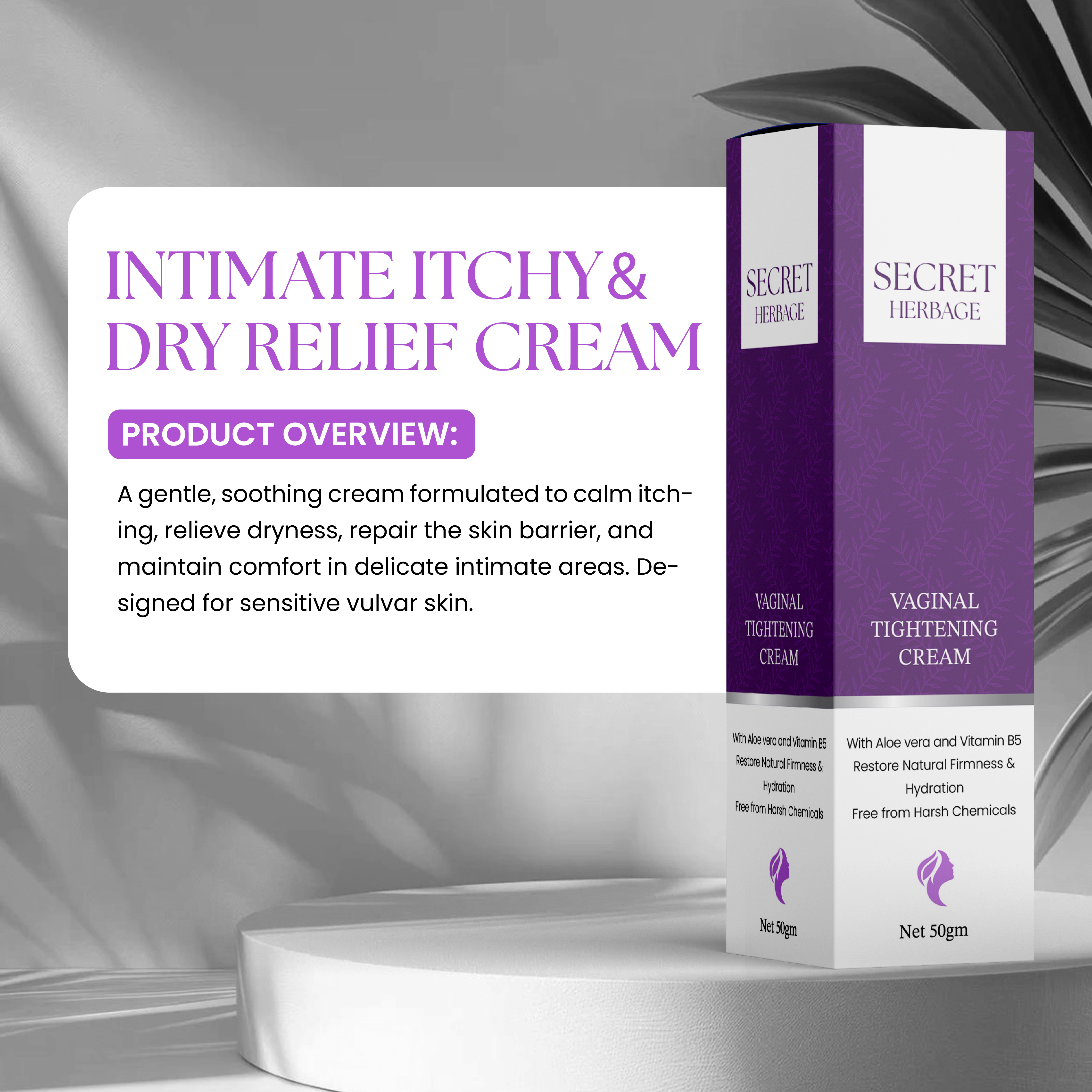 INTIMATE ITCHY & DRY RELIEF CREAM 