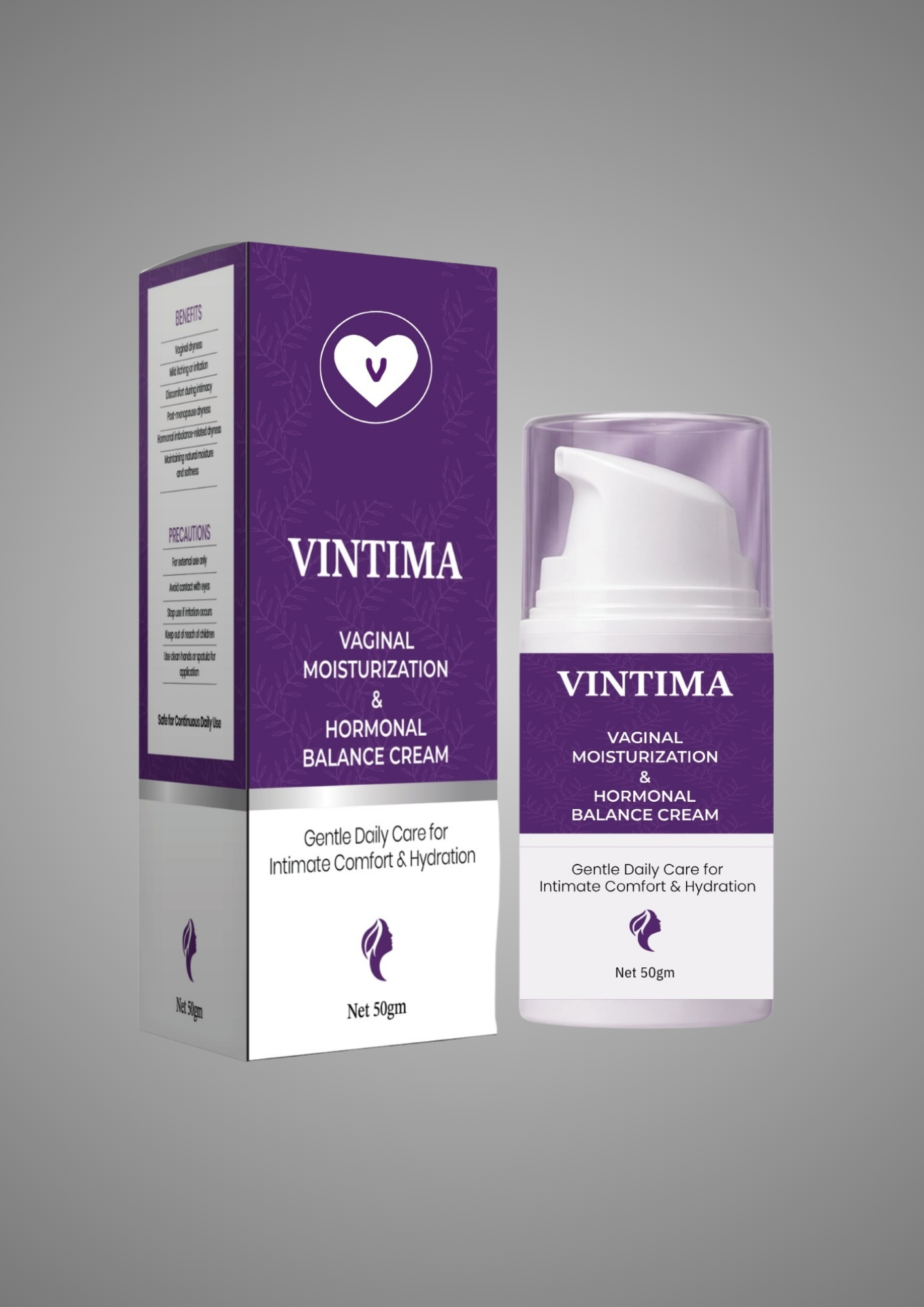VINTIMA VAGINAL MOISTURIZATION & HARMONAL BALANCE CREAM