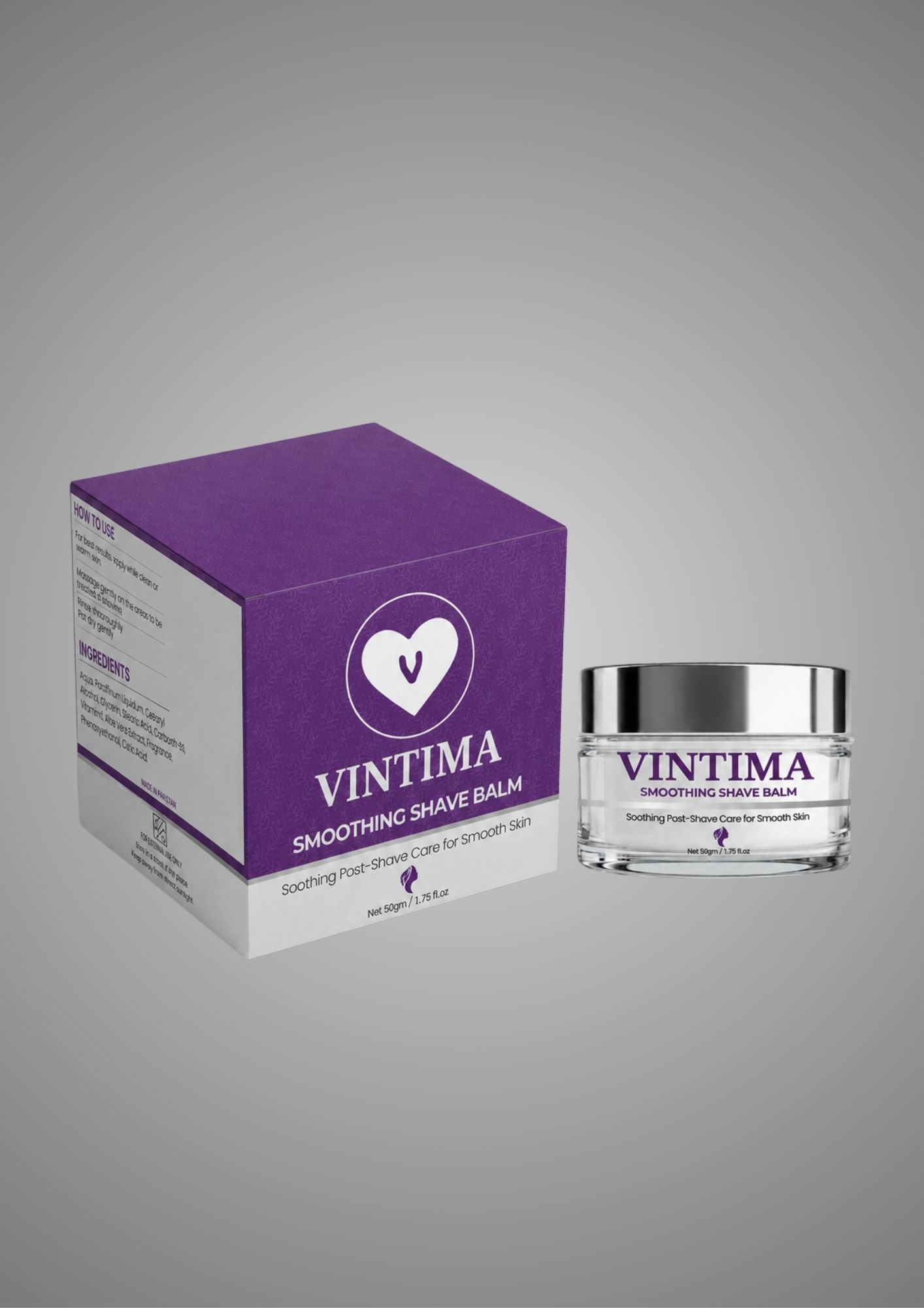 VINTIMA SMOOTHING SHAVE BALM